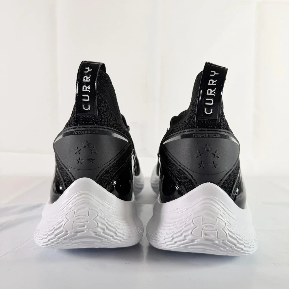 Under‎ Armour Team Curry 8 NM Black White Basketball Men 13 New Box